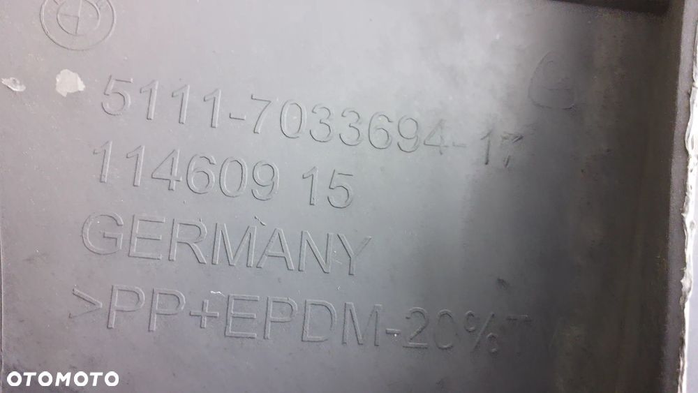 BMW 5 E60 Zderzak Przód 5111-7033694 - 11