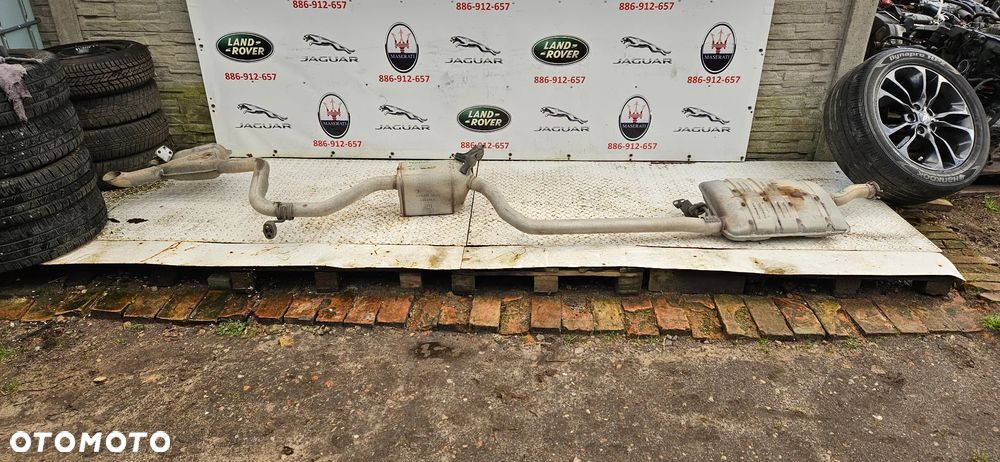 Chrysler Pacifica 2016- 3.6 V6 Kompletny układ wydechowy Tłumik kompletny końcowy środkowy - 1