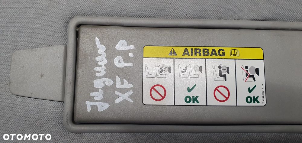 Słonecznik osłona przeciwsłoneczna prawa Jaguar XF X250 - 6