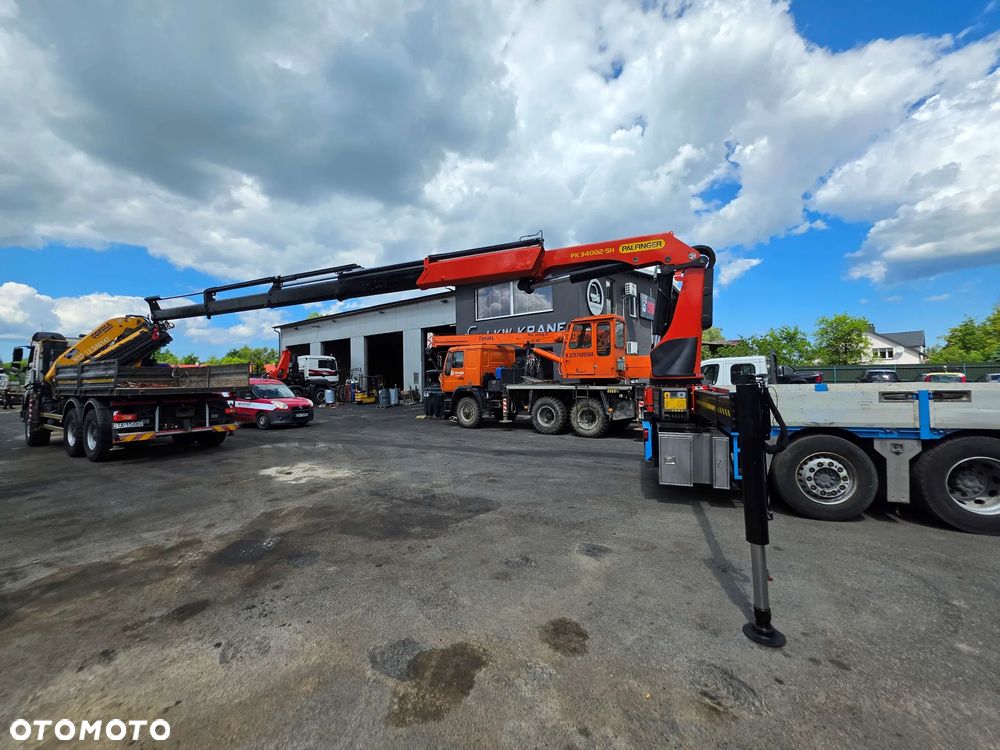 Mercedes-Benz ANTOS 6x2 oś skrętna , kontnery , PALFINGER 34002 - 16
