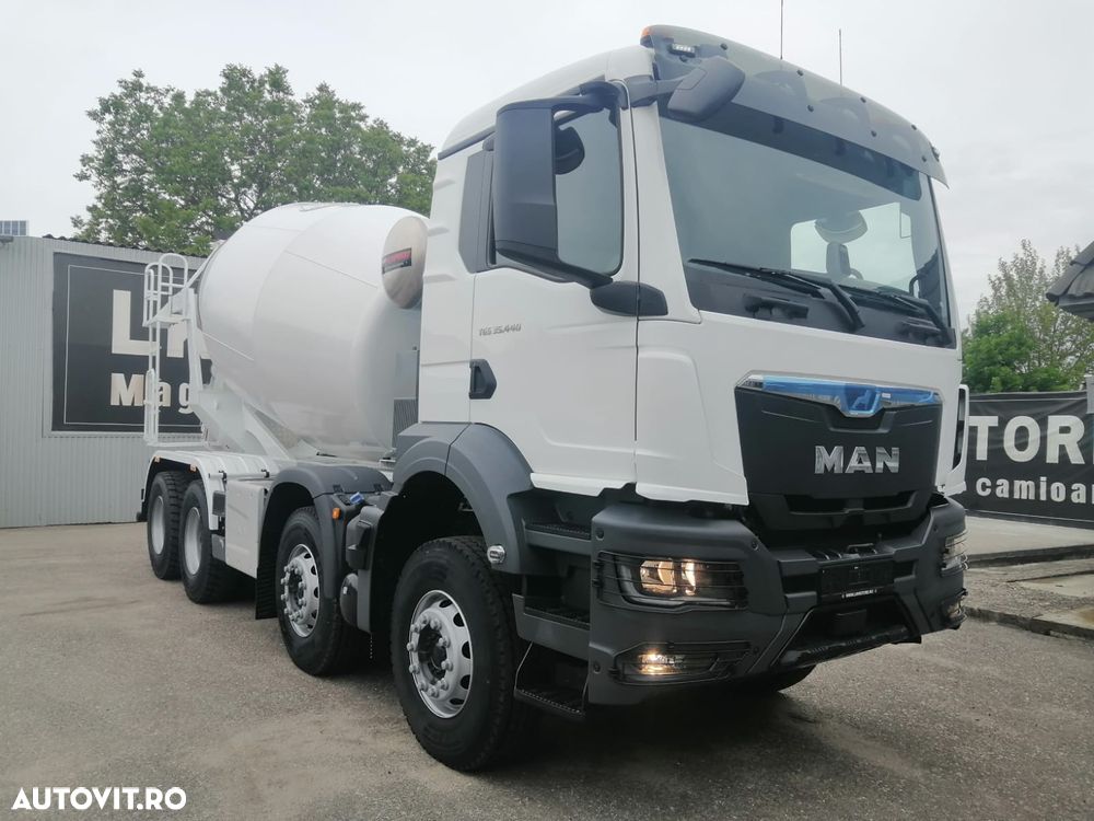 MAN TGS 35.440 8X4 Betoniera/Beton Mixer 10m3, NOU/NEW Truck, TOP !!! - 6