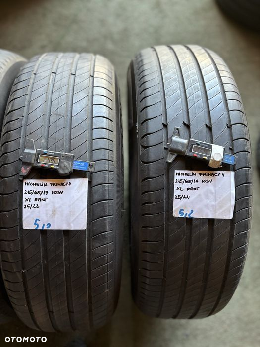 4x 215/65R17 103V MICHELIN PRIMACY 4 opona letnia 2022 XL RANT - 3
