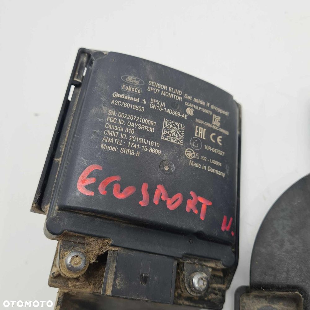 ford ecosport ii lift czujnik sensor pdc martwego pola prawy - 3