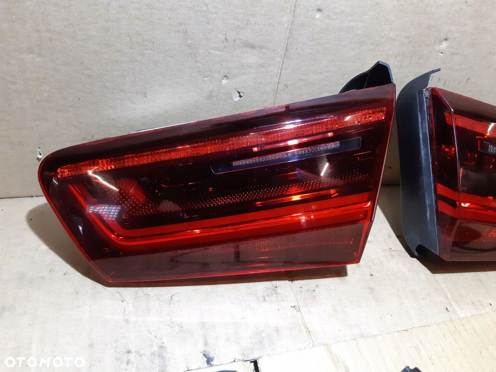 AUDI A6 C7 LIFT SEDAN LAMPY LAMPA LEWA PRAWA LED TYŁ KOMPLET CIEMNE - 13