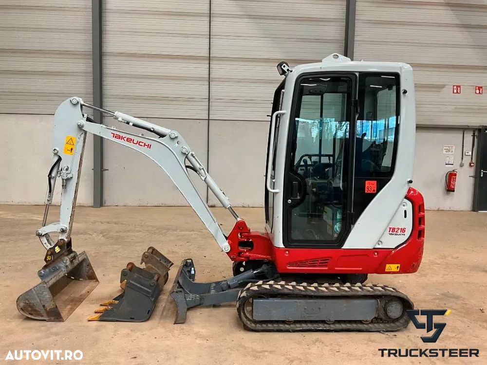 Takeuchi TB 216 | Webasto | Lama Nivelatoare - 2