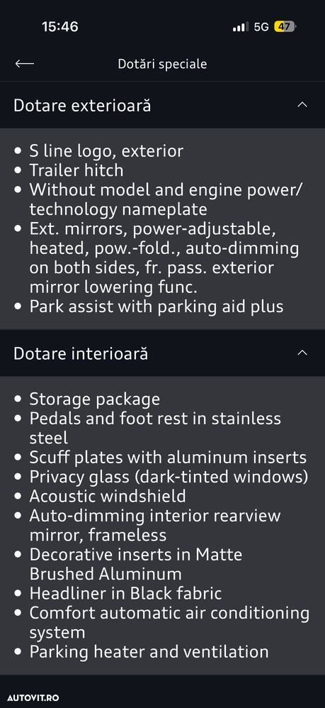 Audi A3 ack 2.0 35 TDI S tronic S Line - 11