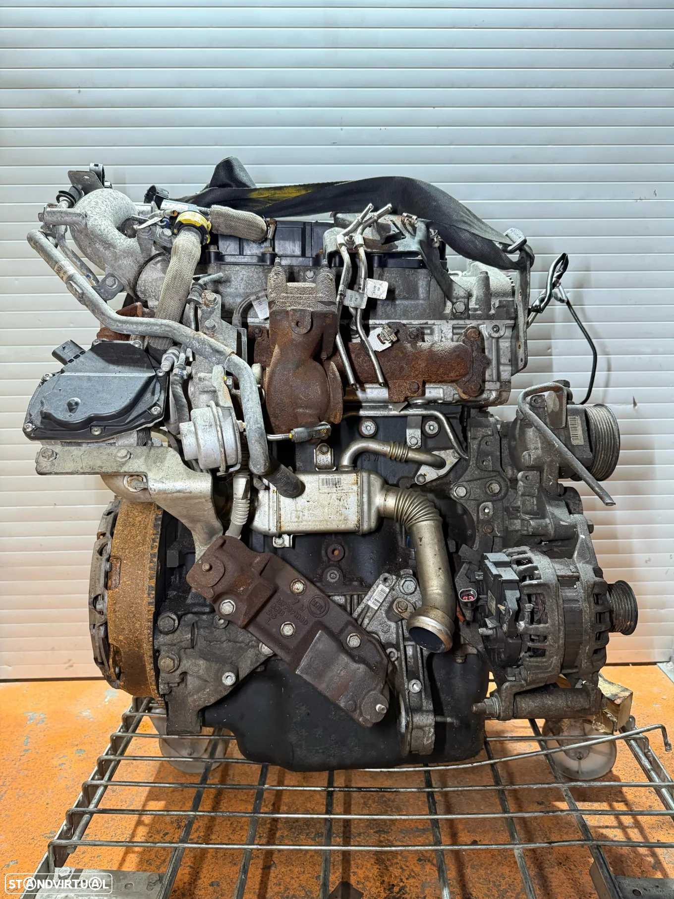 Motor Fiat Ducato 2.3 JTD Ref: F1AGL411D para pecas - 3