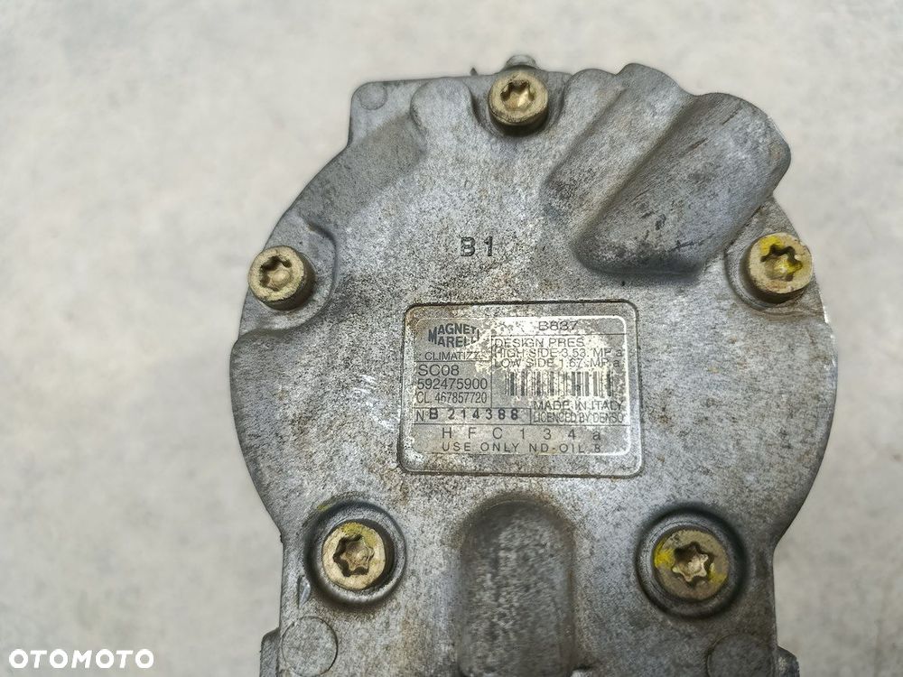 SPRĘŻARKA KLIMATYZACJI FIAT PUNTO II 592475900  467857720 MAGNETI MARELLI - 5
