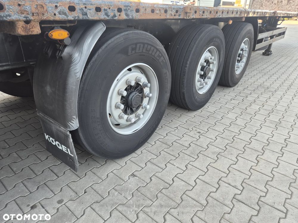 Kögel SN 24 PLATFORMA DO STALI - 15