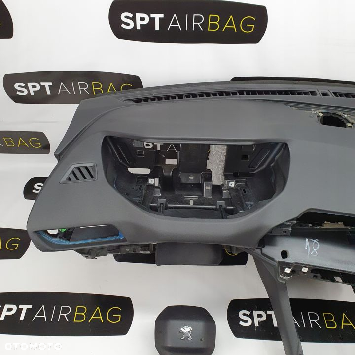 PEUGEOT 5008 GT DESKA ROZDZIELCZA KONSOLA KOKPIT PULPIT PODUSZKI AIRBAG AIR BAG PASY KIT SET - 2