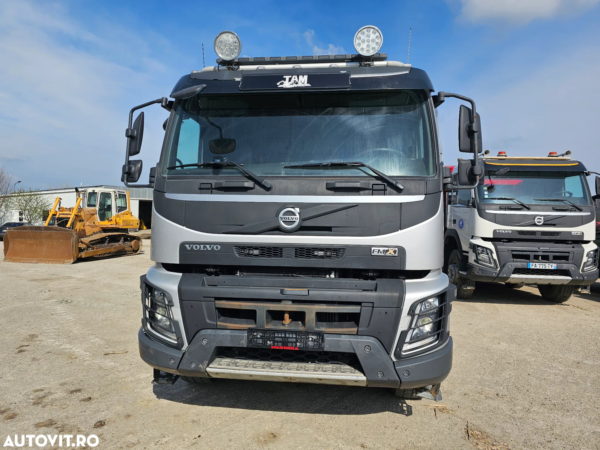 Volvo FMX 540 8x4 HD full complet autobasculanta basculanta - 3