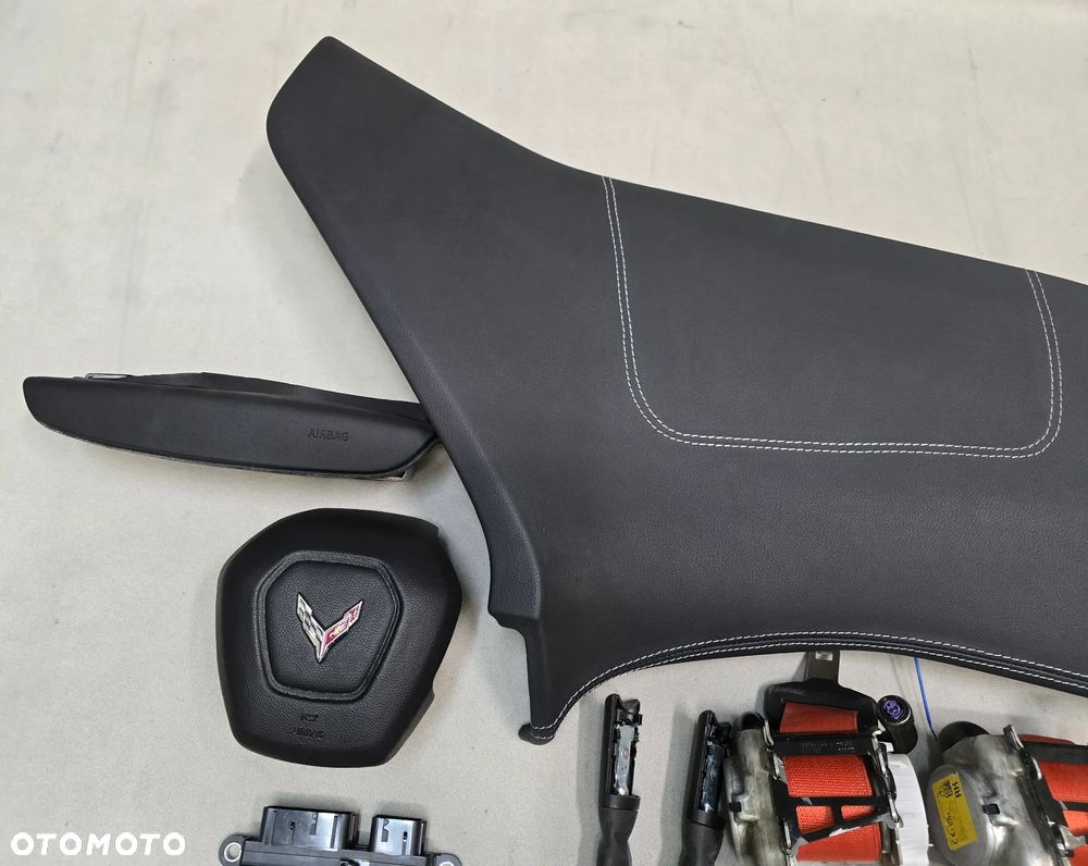 RENAULT CORVETTE C7 CHEVROLET DESKA KONSOLA AIRBAG PASY PODUSZKI KOMPLET - 2