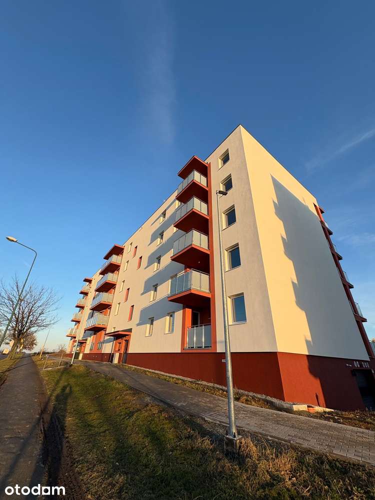 Nowe 2 pok., stan deweloperski,komórka lokatorska, duży balkon