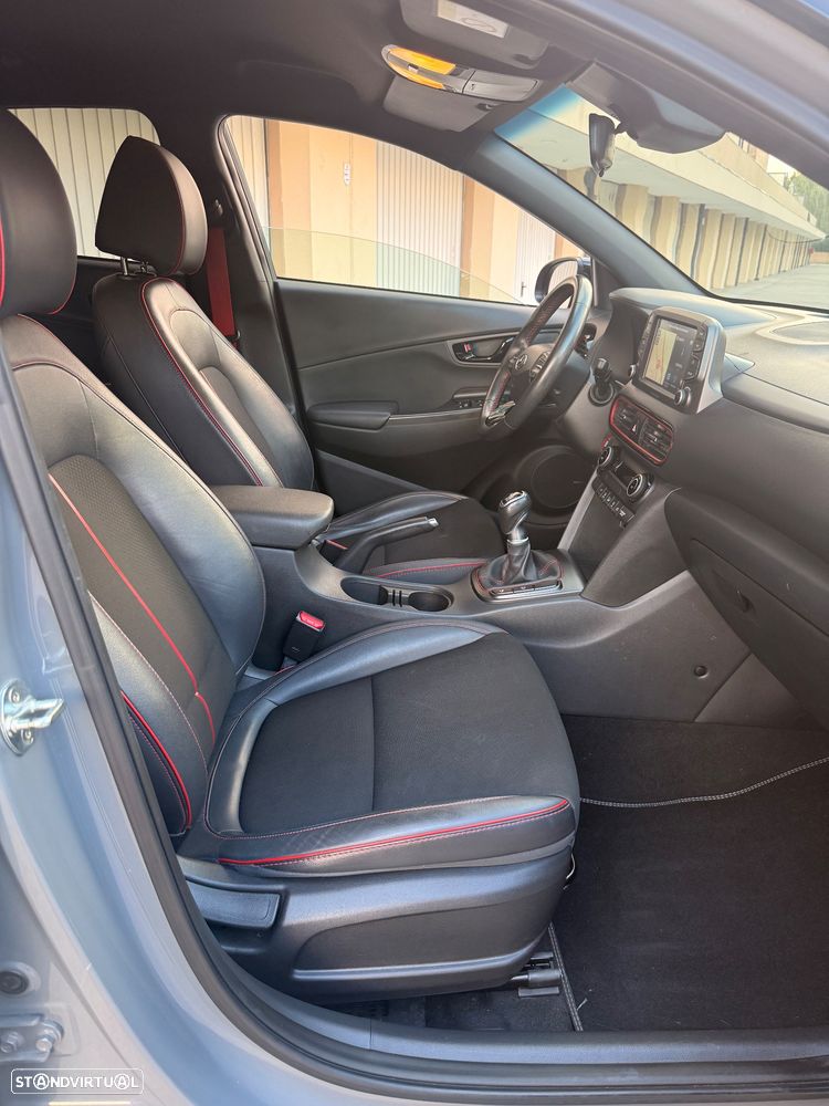 Hyundai Kauai 1.0 T-GDi Premium Pele/Tec Ver.+Nav+Vision - 14