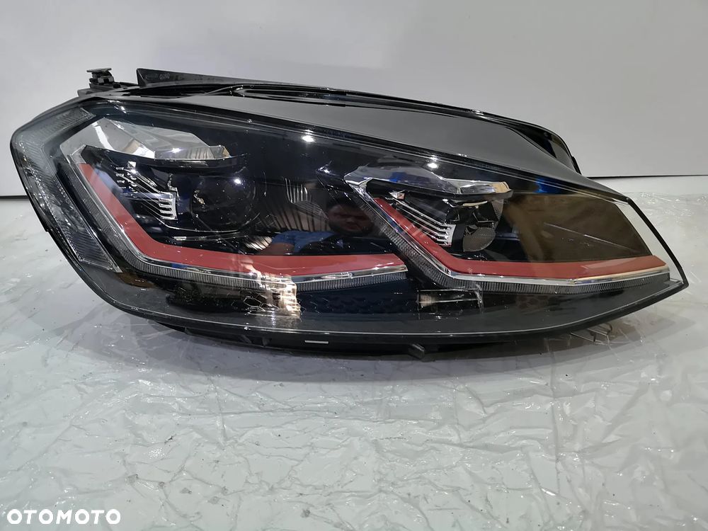 Lampa Prawa VW GOLF VII 7 5G1 7.5 Lift GTI Full Led 082E 2 Moduły Kompletna Przód Przednia - 4