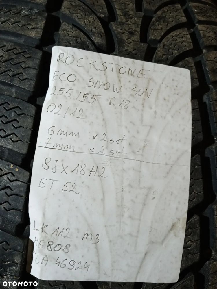 Alufelgi felgi aluminiowe z oponami alusy 5x112 18' 8J ET52 KBA46924 - 14