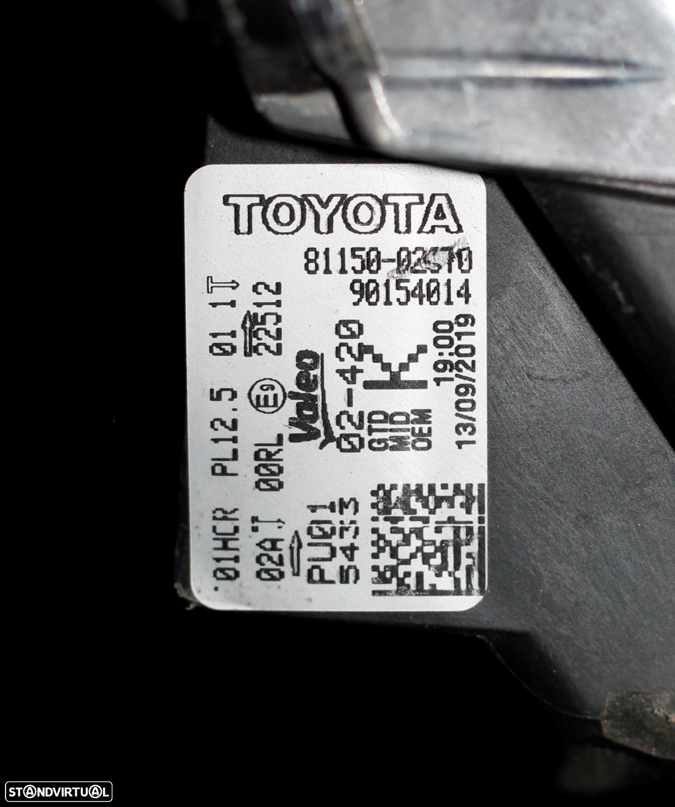 ÓPTICA ESQUERDA TOYOTA COROLLA - 6