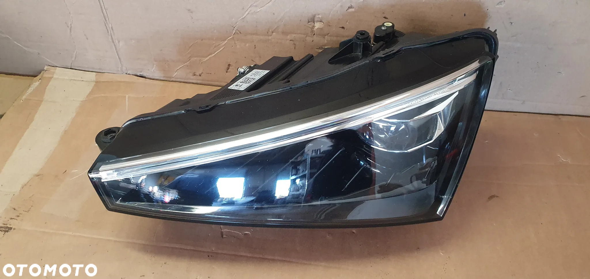 Lampa lewy przód przednia lewa Full Led Skoda Scala 992941571AC 657941015A - 3