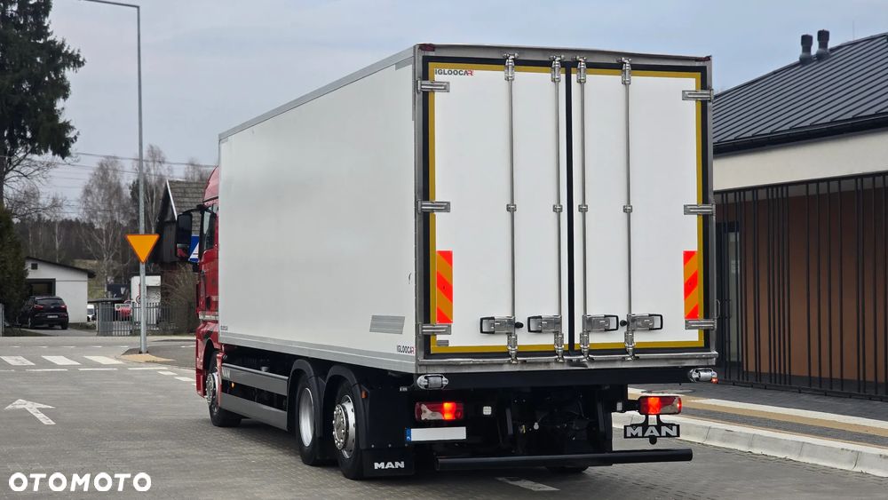 MAN TGX 26.420❗️❗️/ 6x2 / OŚ PODNOSZONA I SKRĘTNA / CHŁODNIA / ZABUDOWA IGLOOCAR 20 PALET / AGREGAT THERMOKING T-1000R / ELEKTRYK / AUTOMAT / 4 RYGLE / SALON POLSKA ❗️ - 28