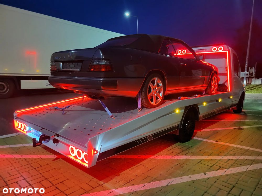 Mercedes-Benz Sprinter 317 Autolaweta najazd alu Hak 3500kg - 5