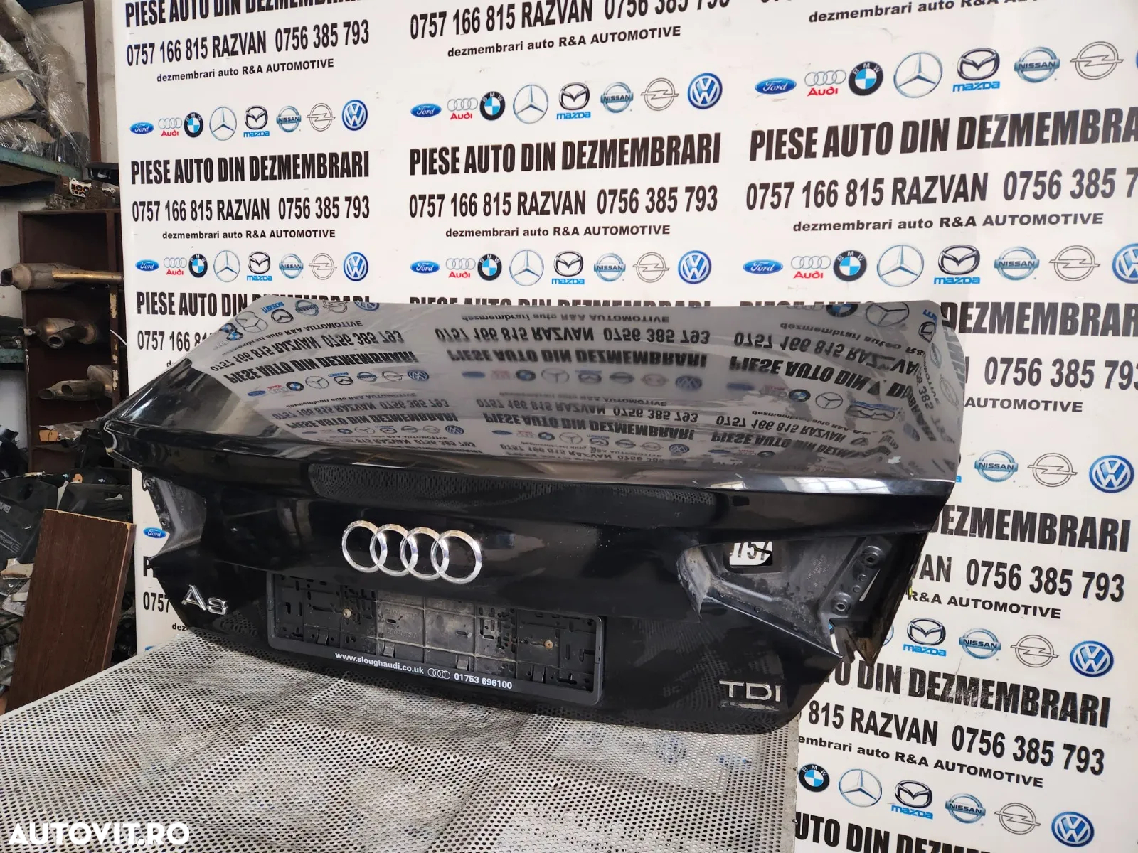 Capota Spate Portbagaj Audi A8 4H D4 An 2010-2011-2012-2013-2014-2015-2016-2017 Non Facelift Dezmem - 5