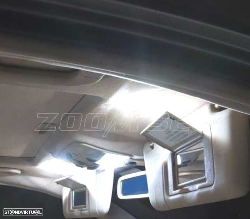 KIT COMPLETO DE 23 LÂMPADAS LED INTERIOR PARA MERCEDES E CLASE W212 SEDAN COUPE CONVERTIBLE 09-15 - 6