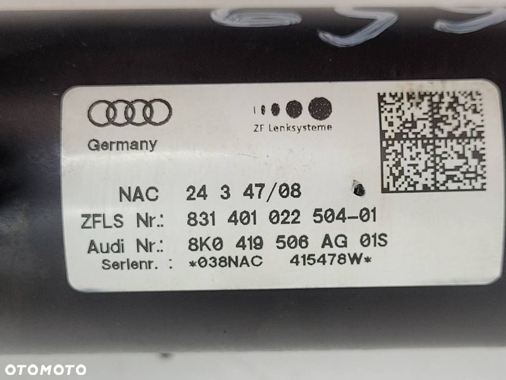 KOLUMNA KIEROWNICZA AUDI A4 B8 AVANT KOMBI 8K0419506AQ EUROPA - 8