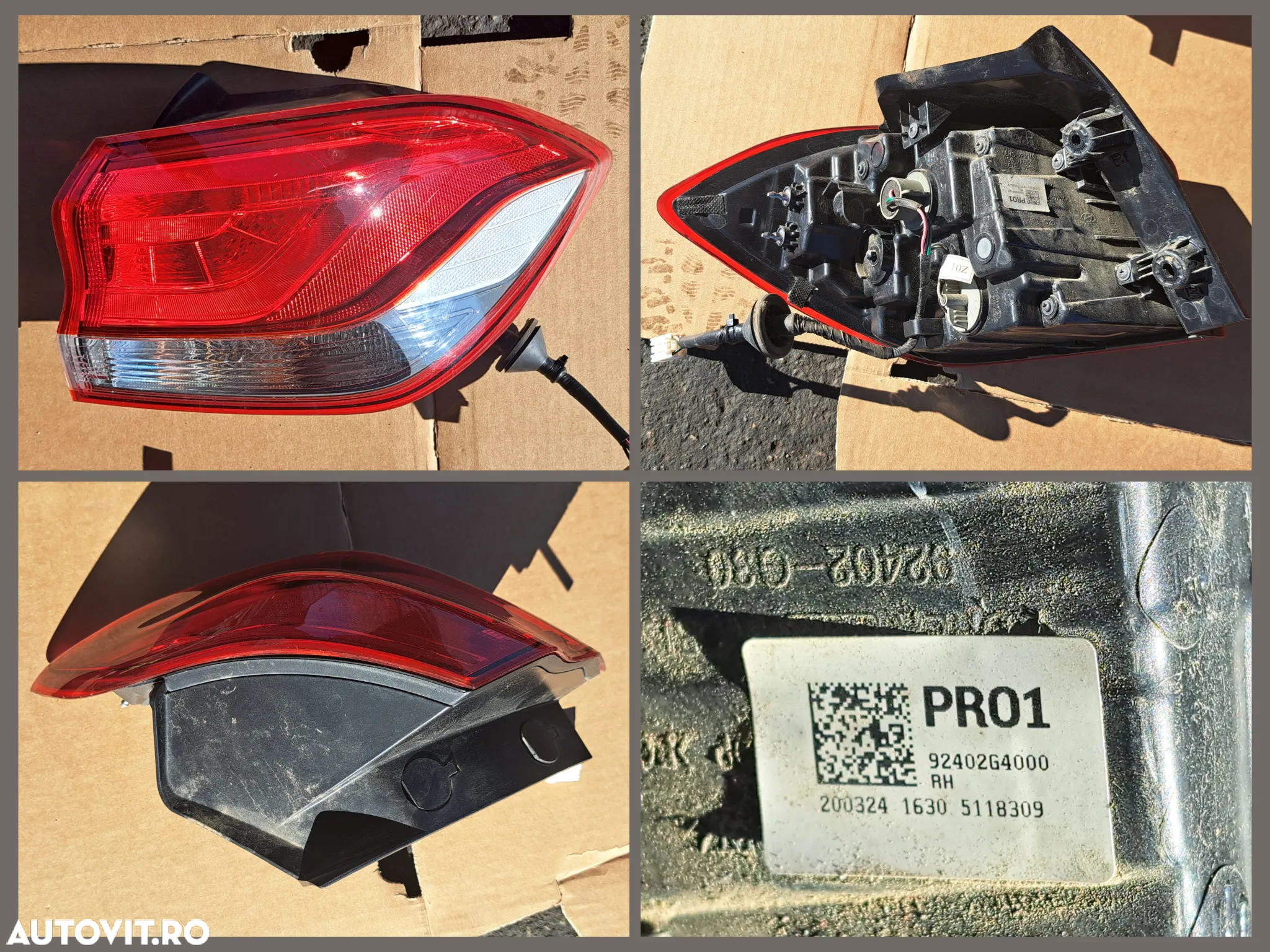 Hyundai i30 PD PDE gen 3 Lampa Stop aripa dr haion dr ceata dr Broasca haion Camera Video marsarier Ansamblu stergator spate Instalatie electrica senzori parcare Tablou sigurante - 2