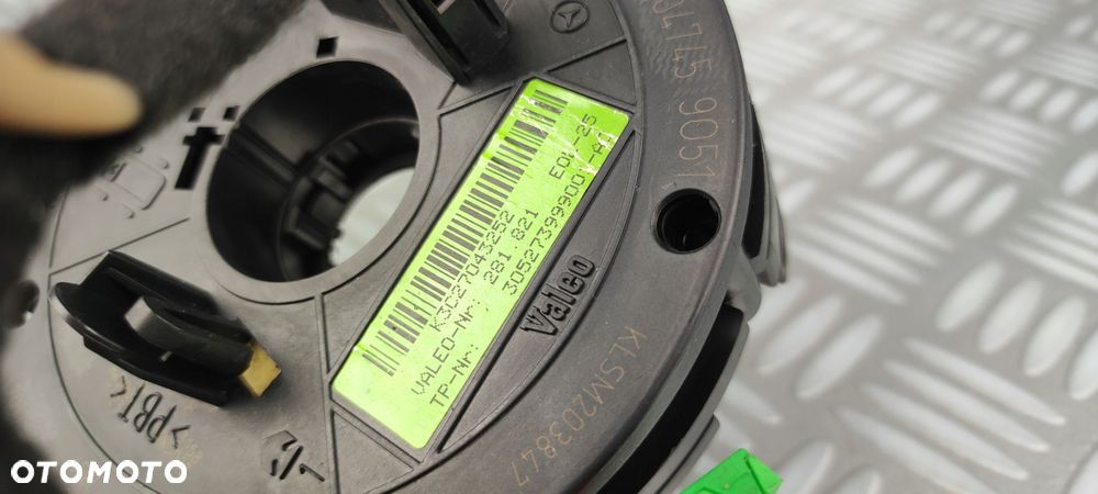 1695404745 taśma zwijak airbag czujnik kąta skrętu MERCEDES A169 W169 W245 - 3