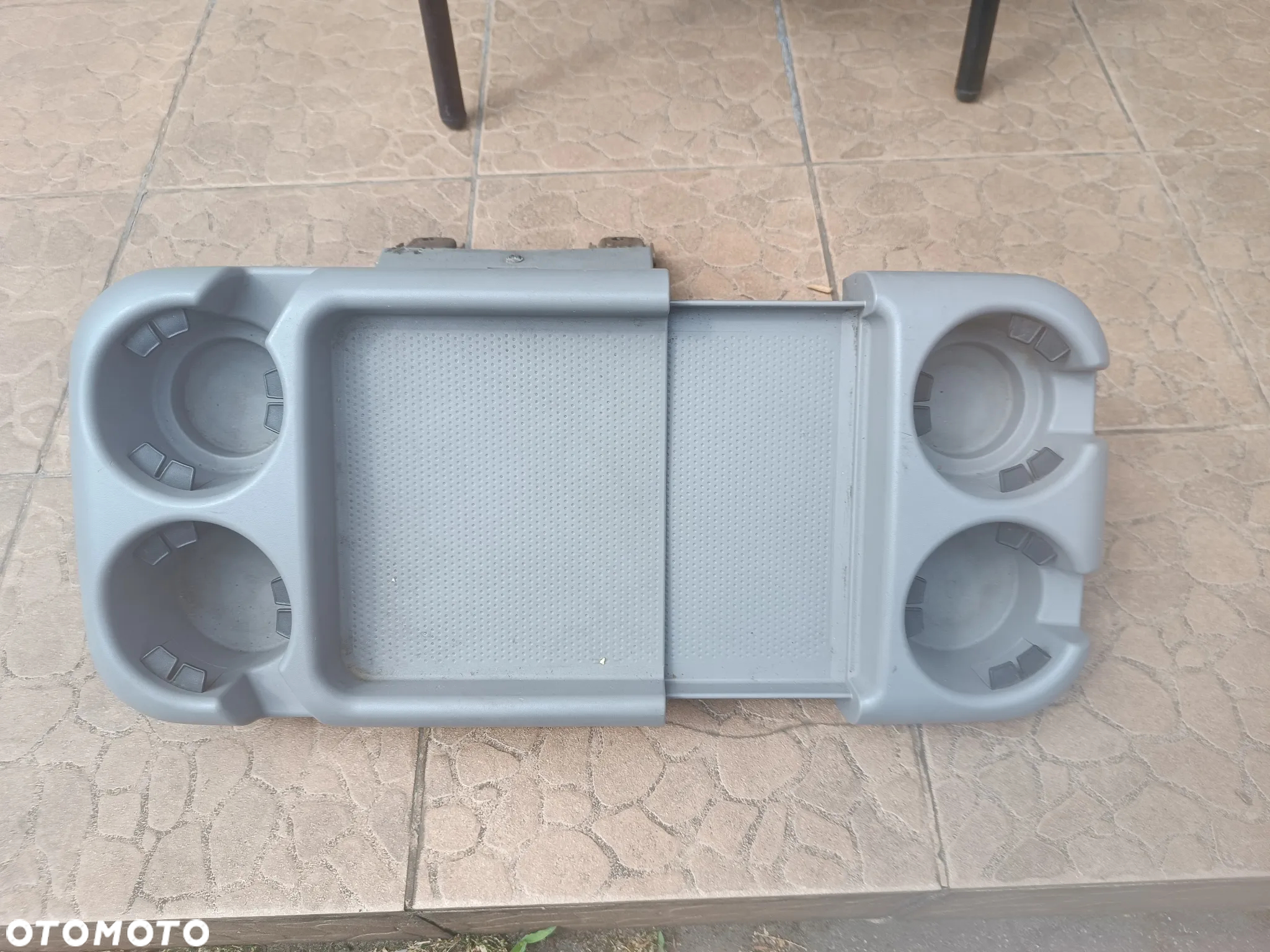 Kia Carnival - Półka Cupholder schowek uchwyt na napoje Stolik składany fotela VW T4 BUS KAMPER - 5