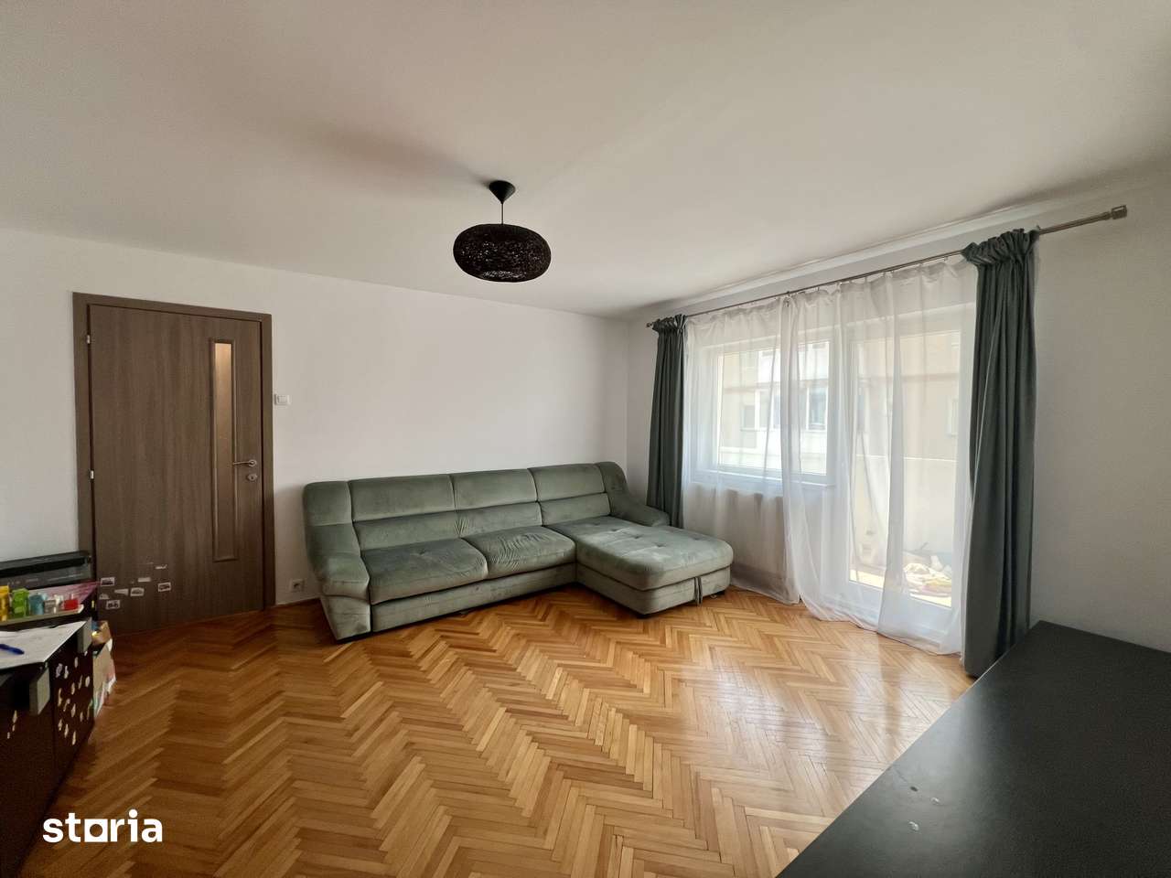 Apartament 3 camere, 64 mp utili, etaj 1 - zona Kiriac — fotografia 2