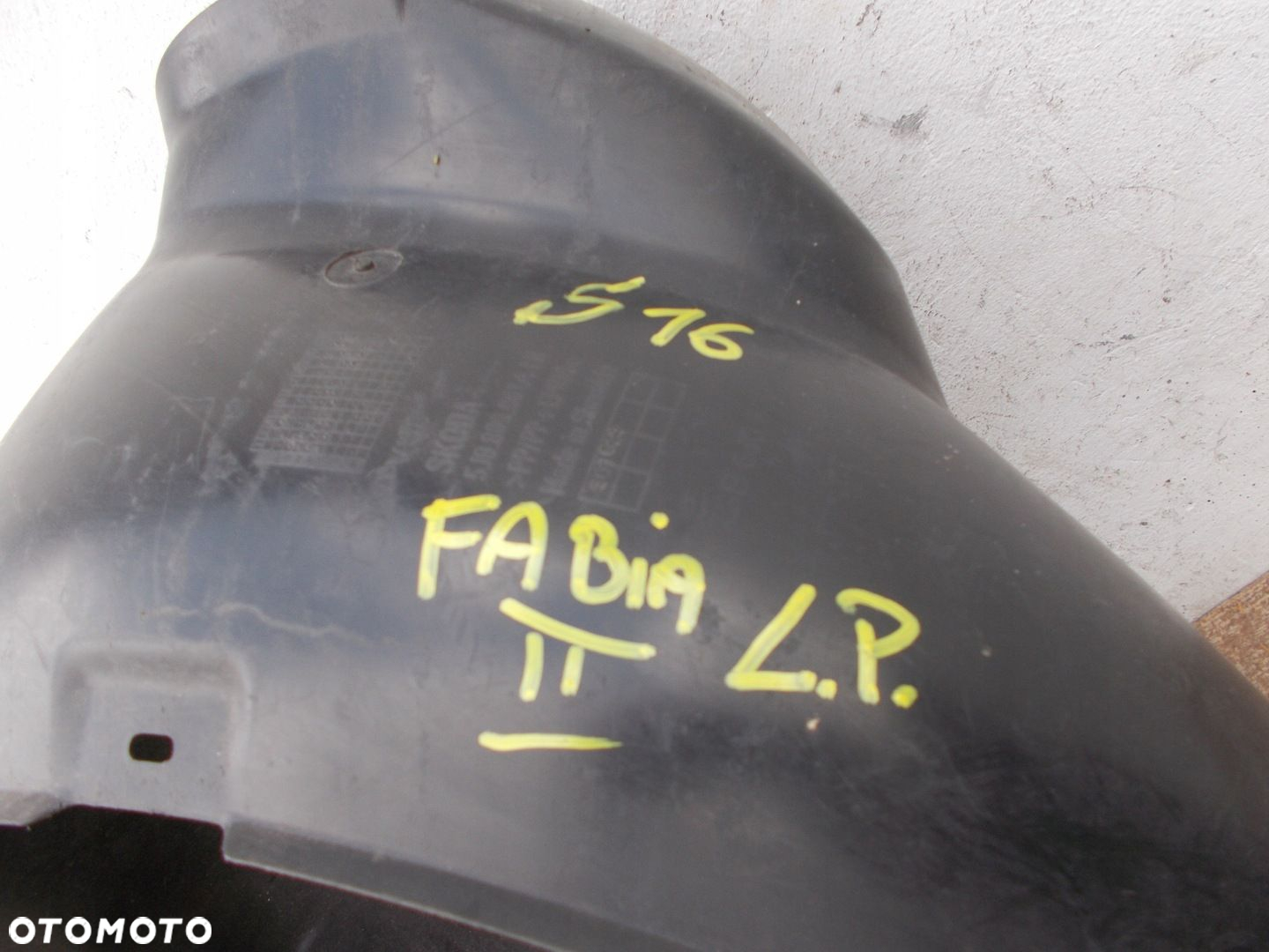 SKODA FABIA II ROOMSTER 07-14 5J0809961 A NADKOLE LEWE PRZÓD PRZEDNIE - 2