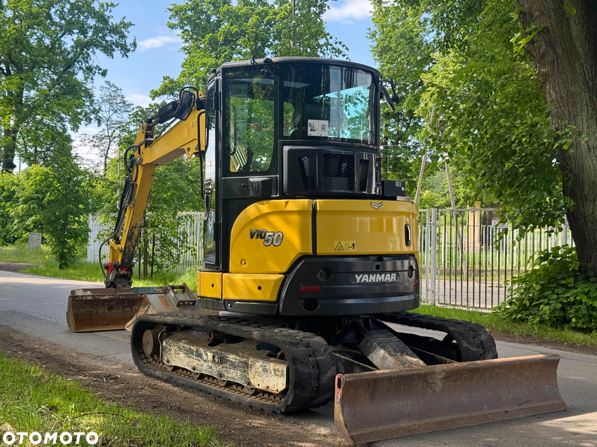 Yanmar Minikoparka Gąsienicowa ViO50 - 5