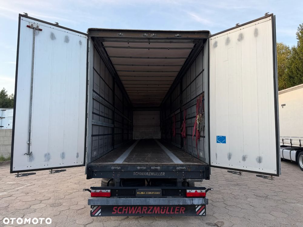 Schwarzmuller FIRANKA / ULTRA LIGHT 5640 KG WAGA SAF / PIERWSZA OŚ PODNOSZONA / OSIE SAF INTRAX / ŁADNA SREBRNA PLANDEKA / DWA KOŁA ZAPASOWE / 2021 ROK  !! - 33