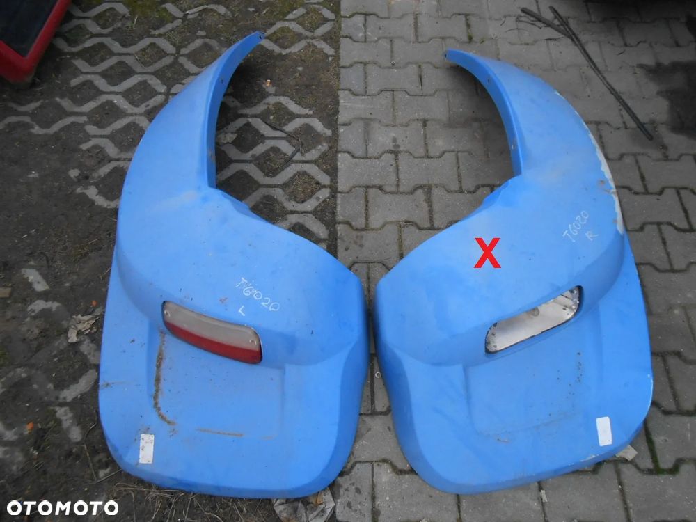 Błotnik wąski tylny lewy 87554851 New Holland T6020 Delta - 1