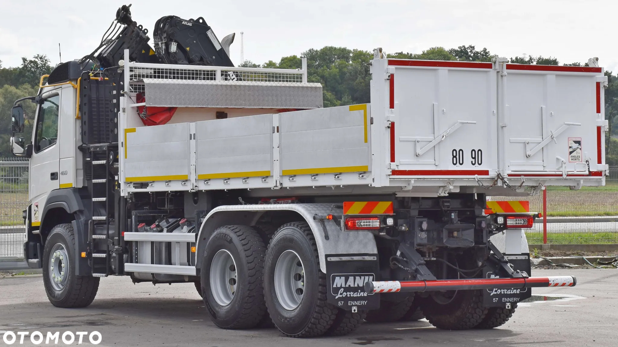 Volvo FMX 450 * WYWROTKA 5,40 m + ATLAS 172.3E + PILOT / 6x4 - 7