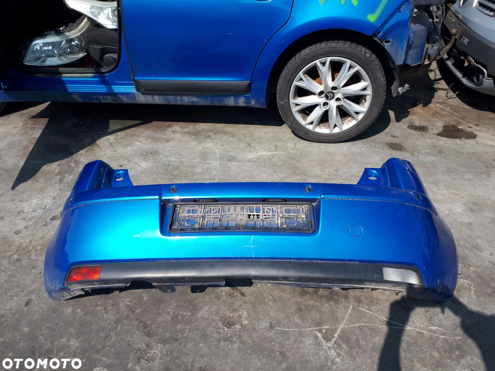 CITROEN C4 LIFT 08-10 ZDERZAK TYŁ TYLNY KMF - 1