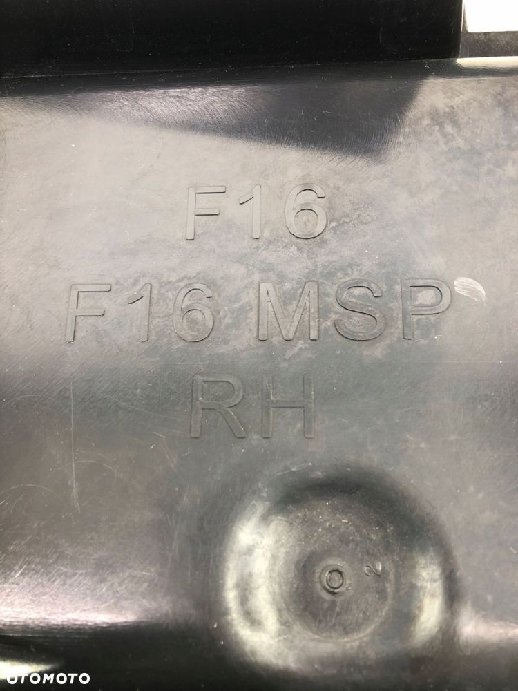 BMW X6 F16 F86 ŚLIZG ZDERZAKA PRAWY TYŁ M-PAKIET 7319830 - 2