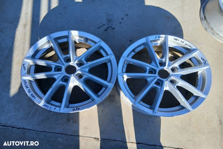 Janta aliaj 16 65JX16H2 KBA51615 65JX16H2 KBA51615 Volkswagen VW Pass - 1