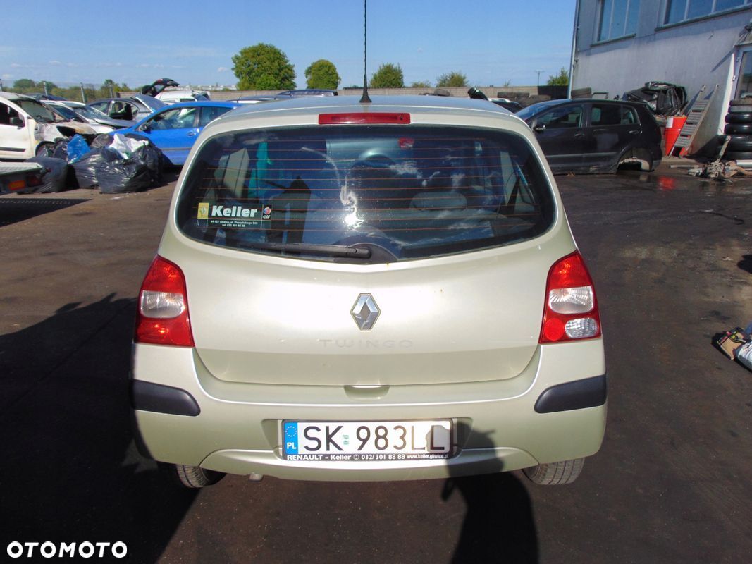 KLAPA TYŁ TYLNIA TYLNA BAGAŻNIKA RENAULT TWINGO II NV190 - 1