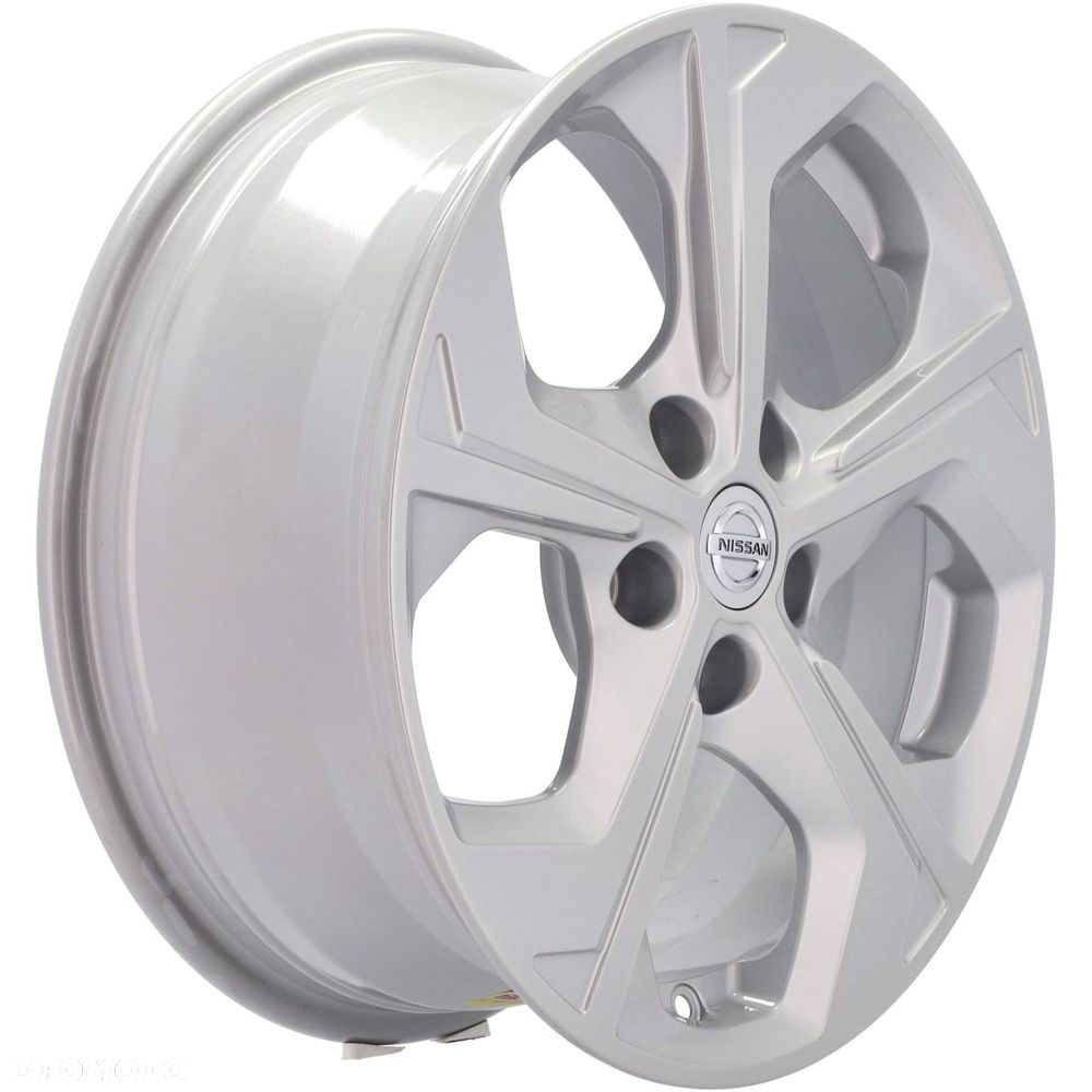 4x Felgi 17 OE m.in. do NISSAN Juke F15 F16 Qashqai J10 J11 J12 X-TRAIL I II III - KE409-4C200 - 6