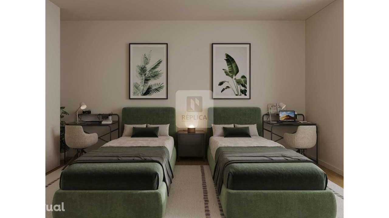 Apartamento T1+1 com varanda e garagem em Paranhos, Porto - Grande imagem: 3/9