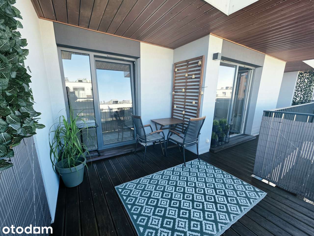 2-pokojowe mieszkanie 43m2 + balkon 17m2
