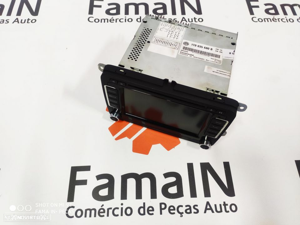 Rádio VW RNS 510 Bluetooth - VW Passat/VW Golf - 3