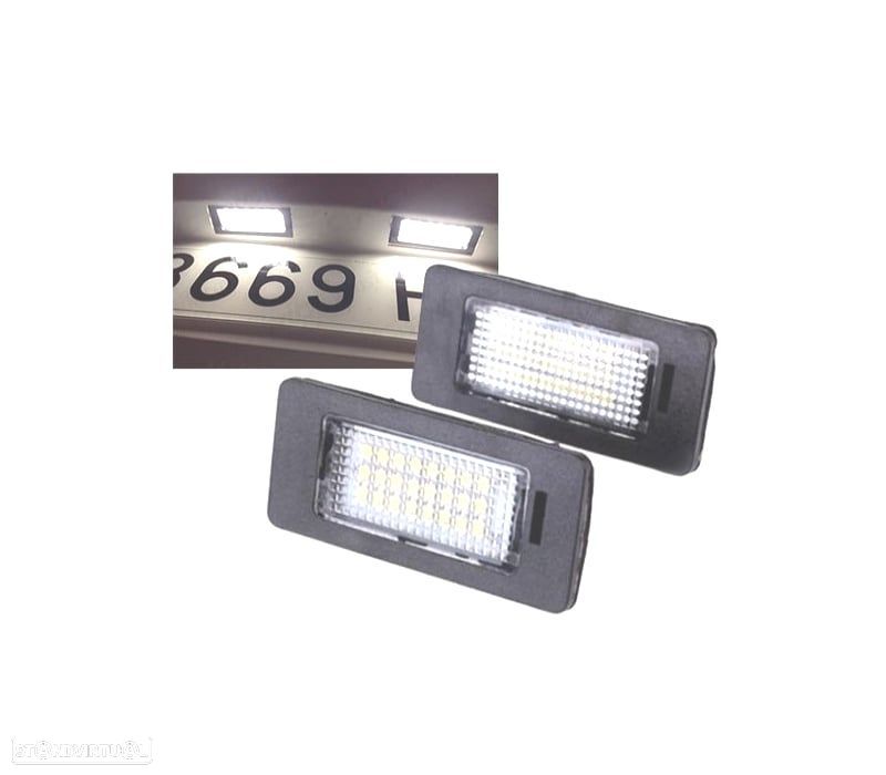 LUZ DE MATRICULA LED MERCEDES W204 W212 W221 - 1