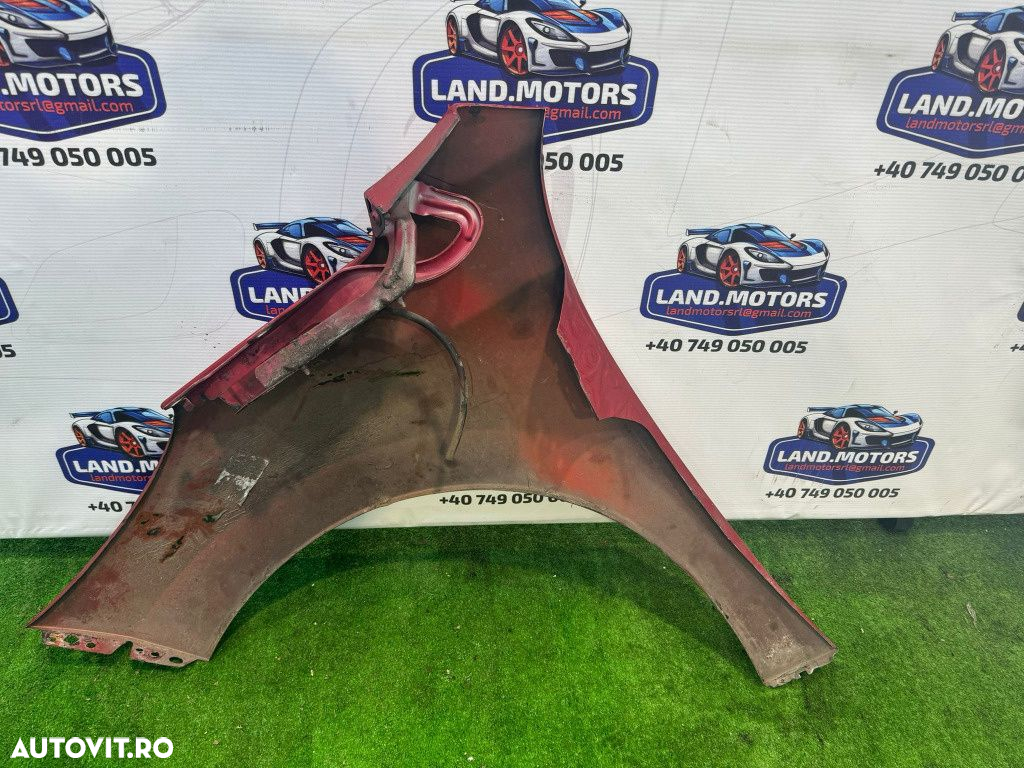 Aripa dreapta fata peugeot 207 ani 2006 2007 2008 2009 2010 2011 2012 2013 - 3