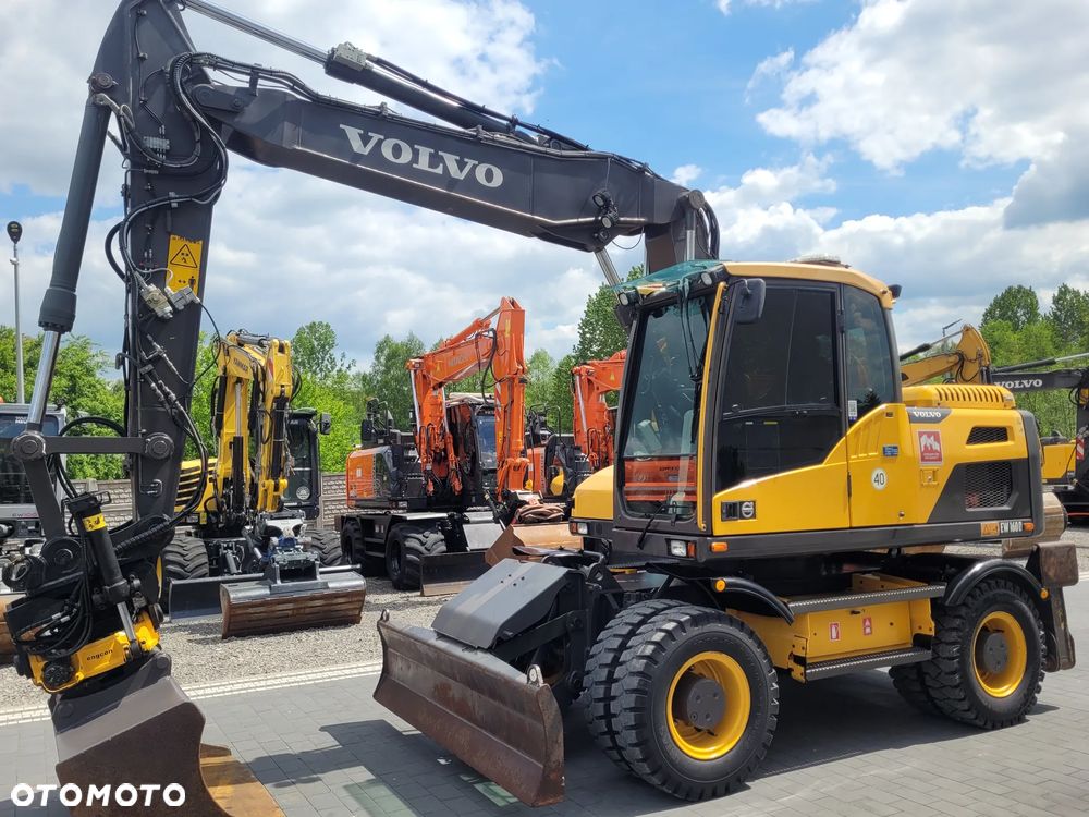 Volvo EW160D / ROTOTILT / sprowadzona / - 2