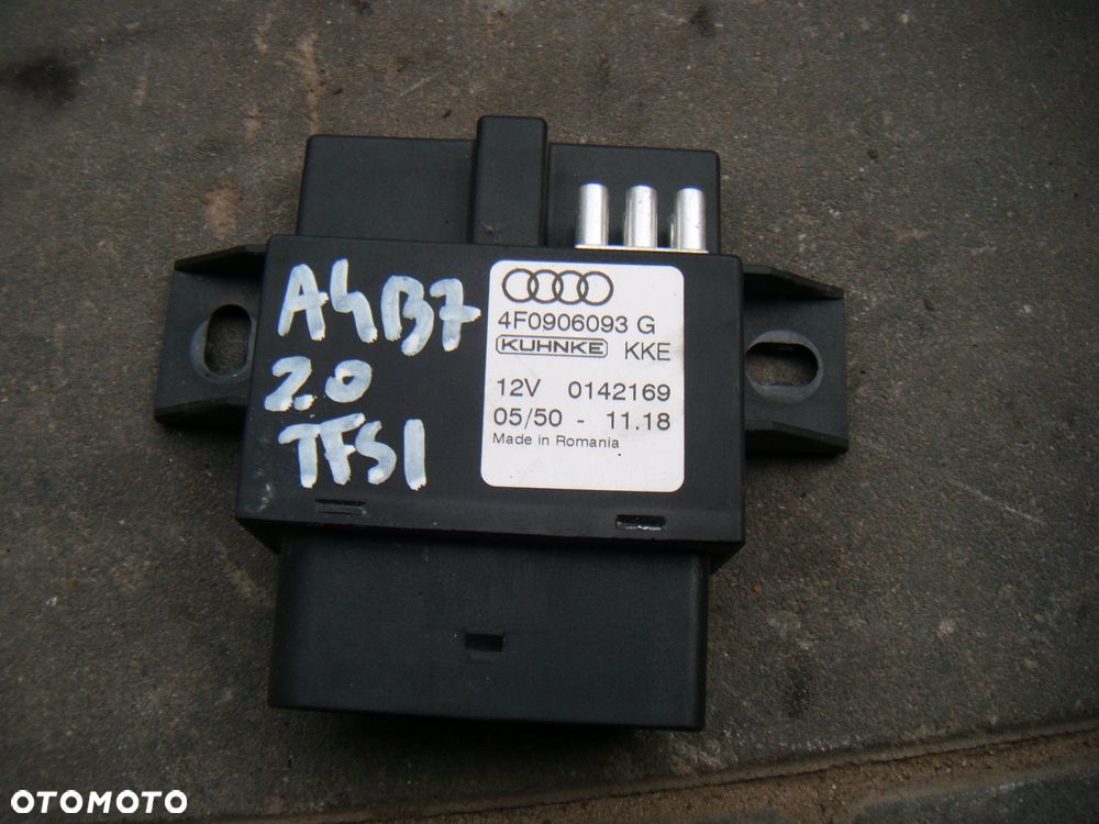 audi a4 b7 2.0 tfsi przekaźnik pompy paliwa 4f0906093g - 1