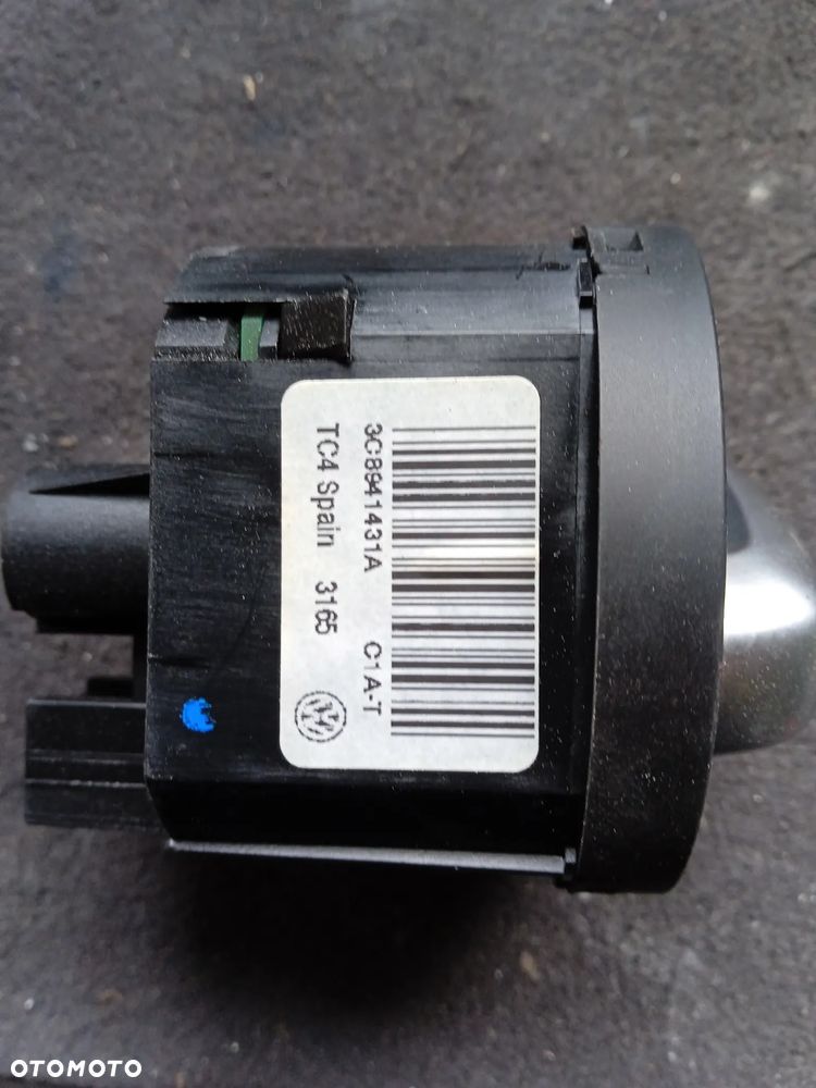 PANEL PRZEŁĄCZNIK WŁĄCZNIK ŚWIATEŁ VW TIGUAN I 5N 3C8941431A - 3