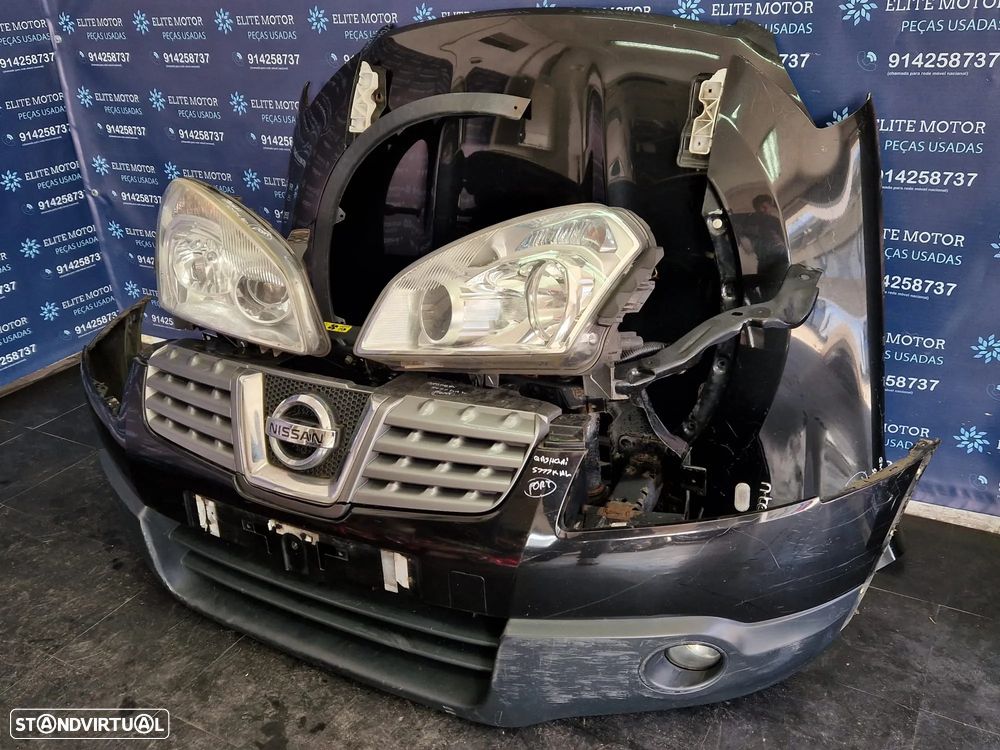 Frente completa usada NISSAN QASHQAI J10 1.5 DCI capot parachoques guardalamas oticas radiadores - 2